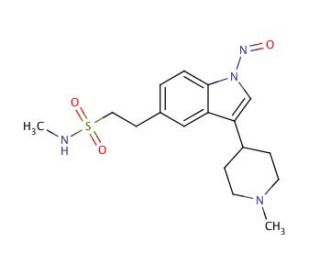 N-(Indole)nitroso Naratriptan - chemical structure image