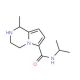 N-isopropyl-1-methyl-1,2,3,4-tetrahydropyrrolo[1,2-a]pyrazine-6-carboxamide - chemical structure image