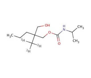 N-Isopropyl-2-methyl-d3-2-propyl-3-hydroxypropyl Carbamate - chemical structure image