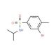 N-Isopropyl 3-bromo-4-methylbenzenesulfonamide (CAS 850429-66-2) - chemical structure image