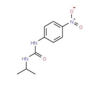 N-isopropyl-N&prime;-(4-nitrophenyl)urea - chemical structure image