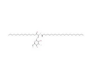 N-Lignoceroyldihydrogalactocerebroside (CAS 76334-09-3) - chemical structure image