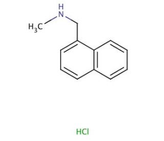 N-Methyl-1-naphthalenemethylamine hydrochloride (CAS 65473-13-4) - chemical structure image