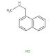 N-Methyl-1-naphthalenemethylamine hydrochloride (CAS 65473-13-4) - chemical structure image