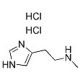 N-Methyl-1H-imidazole-4-ethanamine dihydrochloride (CAS 16503-22-3) - chemical structure image
