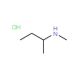 N-Methyl-2-butylamine hydrochloride (CAS 75098-40-7) - chemical structure image