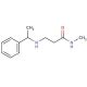 N-Methyl-3-[(1-phenylethyl)amino]propanamide - chemical structure image