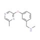 N-Methyl-3-[(6-methylpyrazin-2-yl)oxy]benzylamine (CAS 912569-66-5) - chemical structure image