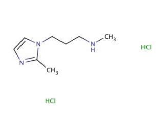 N-Methyl-3-(2-methyl-1H-imidazol-1-yl)-propan-1-amine dihydrochloride - chemical structure image