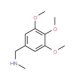 N-Methyl-3,4,5-trimethoxybenzylamine (CAS 58780-82-8) - chemical structure image