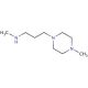 N-Methyl-3-(4-methyl-1-piperazinyl)-1-propanamine (CAS 864244-66-6) - chemical structure image