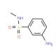 N-Methyl 3-Aminobenzenesulfonamide (CAS 459434-40-3) - chemical structure image