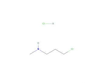 N-Methyl-3-chloropropylamine Hydrochloride (CAS 97145-88-5) - chemical structure image