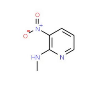 N-Methyl-3-nitropyridin-2-amine (CAS 4093-88-3) - chemical structure image