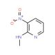 N-Methyl-3-nitropyridin-2-amine (CAS 4093-88-3) - chemical structure image
