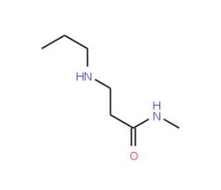 N-Methyl-3-(propylamino)propanamide (CAS 1040691-79-9) - chemical structure image