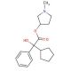 N-Methyl-3-pyrrolidinyl Cyclopentylmandelate (mixture of diastereomers) (CAS 13118-11-1�) - chemical structure image