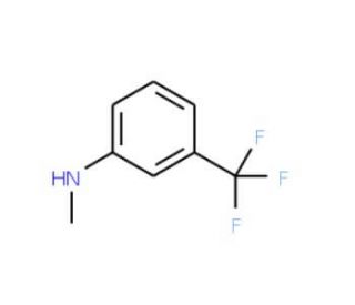 N-Methyl-3-(trifluoromethyl)aniline (CAS 2026-70-2) - chemical structure image