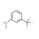 N-Methyl-3-(trifluoromethyl)aniline (CAS 2026-70-2) - chemical structure image