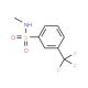 N-Methyl-3-(trifluoromethyl)benzenesulfonamide (CAS 882423-09-8) - chemical structure image