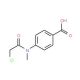 N-Methyl-4-(2-chloroacetamido)benzoic acid (CAS 147149-44-8) - chemical structure image