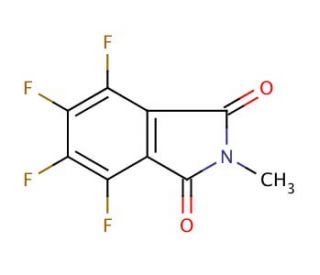 N-Methyl-4,5,6,7-tetrafluorophthalimide (CAS 33795-85-6) - chemical structure image