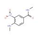 N-methyl-4-(methylamino)-3-nitrobenzamide - chemical structure image