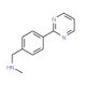 N-Methyl-4-(pyrimidin-2-yl)benzylamine (CAS 886851-48-5) - chemical structure image