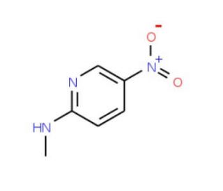 N-Methyl-5-nitro-2-pyridinamine (CAS 4093-89-4) - chemical structure image