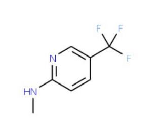 N-Methyl-5-(trifluoromethyl)-2-pyridinamine (CAS 937602-15-8) - chemical structure image