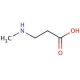 N-Methyl-β-alanine (CAS 2679-14-3) - chemical structure image