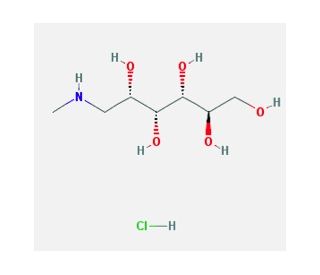 N-Methyl-D-glucamine HCI (CAS 35564-86-4) - chemical structure image