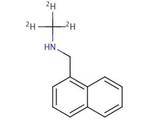 N-Methyl-d3-1-naphthylmethylamine - chemical structure image