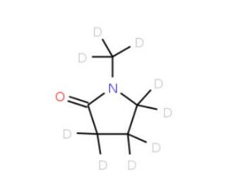 N-Methyl-d3-2-pyrrolidinone-d6 (CAS 185964-60-7) - chemical structure image