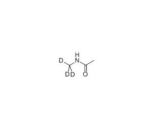 N-Methyl-d3-acetamide (CAS 3669-71-4) - chemical structure image