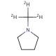 N-Methyl-d3-pyrrolidine (CAS 77422-30-1) - chemical structure image