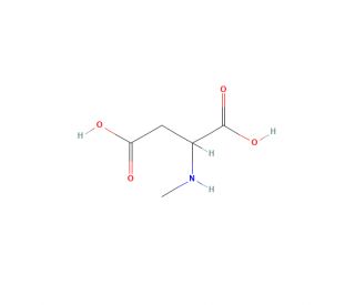 N-Methyl-DL-aspartic acid (CAS 17833-53-3) - chemical structure image