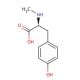 N-Methyl-L-tyrosine (CAS 537-49-5) - chemical structure image