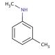 N-Methyl-m-toluidine (CAS 696-44-6) - chemical structure image