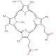 N-Methyl Mesoporphyrin IX (CAS 142234-85-3) - chemical structure image