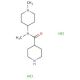 N-methyl-N-(1-methylpiperidin-4-yl)piperidine-4-carboxamide dihydrochloride 的分子结构 N-methyl-N-(1-methylpiperidin-4-yl)piperidine-4-carboxamide dihydrochloride - chemical structure image