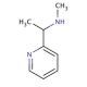 N-Methyl-N-(1-pyridin-2-ylethyl)amine (CAS 114366-07-3) - chemical structure image