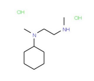 N-methyl-N-[2-(methylamino)ethyl]cyclohexanamine dihydrochloride - chemical structure image