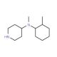 N-Methyl-N-(2-methylcyclohexyl)piperidin-4-amine (CAS 1119452-90-2) - chemical structure image
