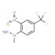 N-Methyl-N-[2-nitro-4-(trifluoromethyl)phenyl]hydrazine (CAS 120940-43-4) - chemical structure image