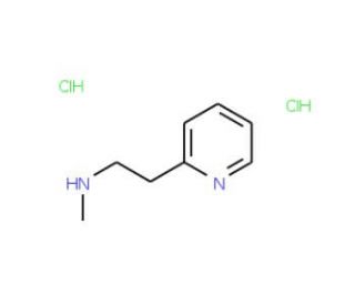 N-methyl-N-(2-pyridin-2-ylethyl)amine dihydrochloride (CAS 5579-84-0) - chemical structure image