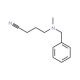 N-Methyl-N-(3-cyanopropyl)benzylamine (CAS 89690-05-1) - chemical structure image