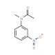 N-Methyl-N-(3-nitrophenyl)acetamide (CAS 21353-89-9) - chemical structure image