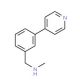 N-Methyl-N-(3-pyridin-4-yl)benzylamine (CAS 852180-67-7) - chemical structure image