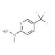 N-Methyl-N-[5-(trifluoromethyl)pyridin-2-yl]hydrazine (CAS 163620-24-4) - chemical structure image